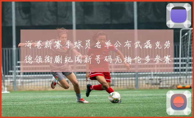 海港新赛季球员名单公布武磊克劳德领衔蒯纪闻新号码无梅伦多参赛